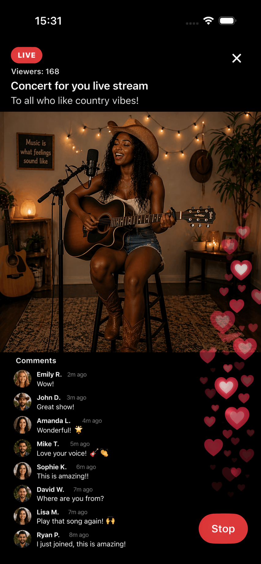 country-hearts